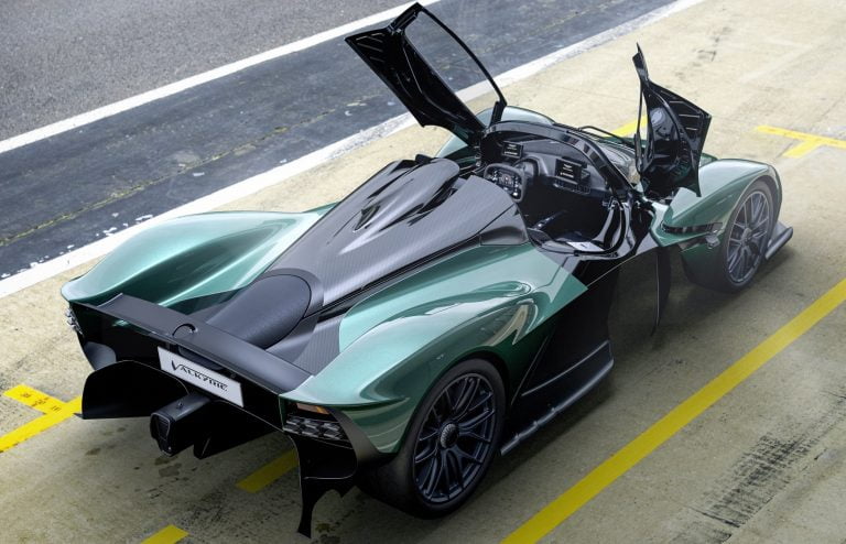 Aston Martin Valkyrie Spider. Imagery courtesy of Aston Martin.