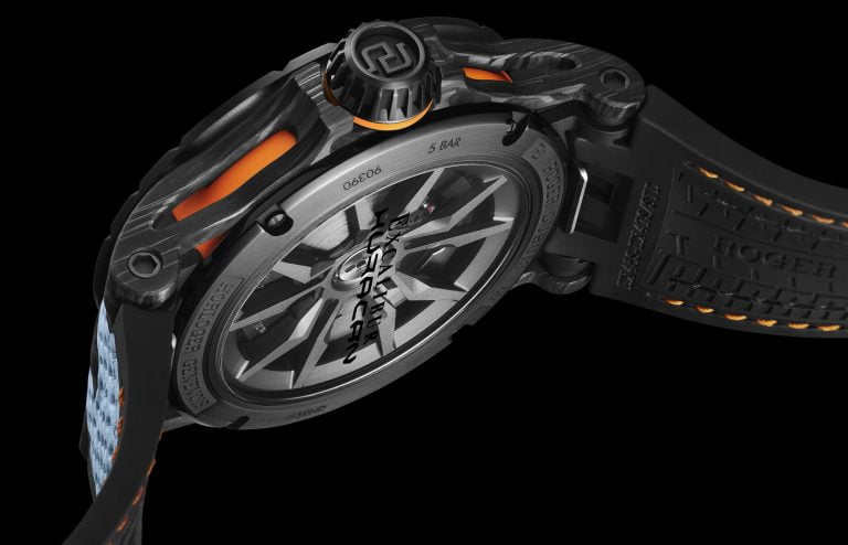 Roger Dubuis’ Excalibur Huracán STO - Imagery courtesy of Roger Dubuis