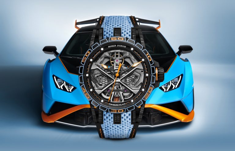 Roger Dubuis’ Excalibur Huracán STO - Imagery courtesy of Roger Dubuis