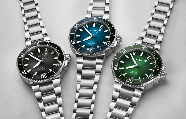 Oris Aquis Date Calibre 400 Collection - Imagery courtesy of Oris