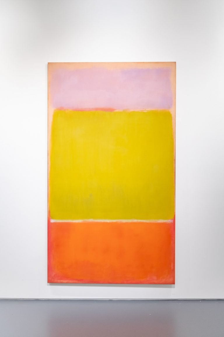 MARK ROTHKO (1903 - 1970), No. 7,  signed and dated 1951 on the reverse, oil on canvas, 240.7cm by 138.7cm, Estimate USD 70,000,000 - USD 90,000,000, Image courtesy of Sotheby's 2021