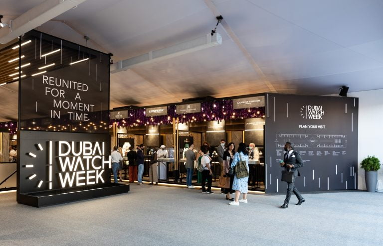 The Brand Exhibition at Dubai Watch Week 2021. Imagery courtesy of Dubai Watch Week.