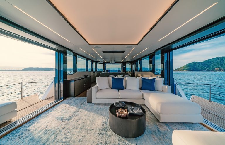 Imagery courtesy of Okean Yachts of HMY Yachts.