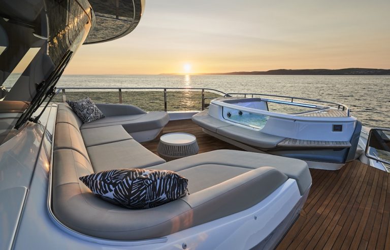 Imagery courtesy of Princess Yachts.