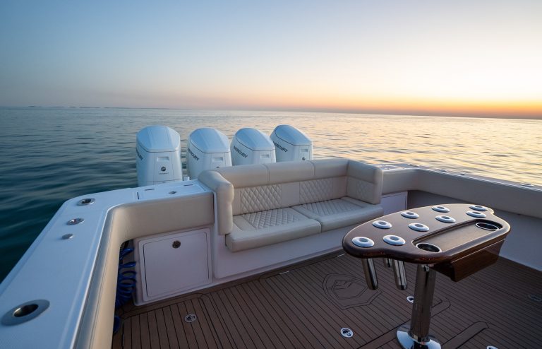 Imagery courtesy of Gulf Crosser Yachts.