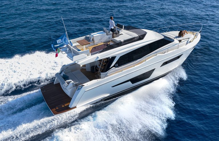 Imagery courtesy of Ferretti Yachts