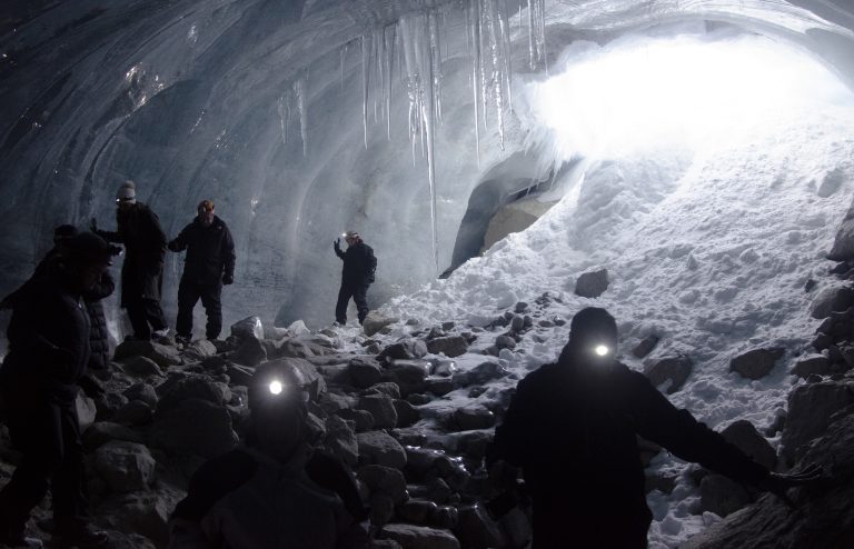 Shangri-La's Ice Cave Heli Adventure aboard Blackcomb Helicopters and with Head-line Mountain Holidays  - Imagery courtesy of Emily Bunn.