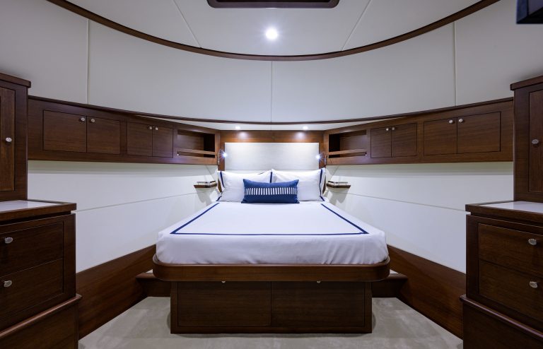 GB85 Forward Stateroom - Imagery courtesy of Grand Banks