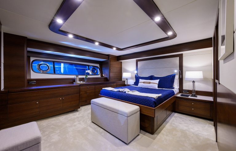 GB85 Stateroom - Imagery courtesy of Grand Banks