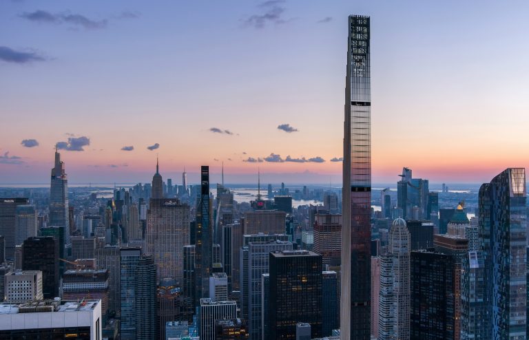 Steinway Tower Exterior - Imagery courtesy of Dronalist
