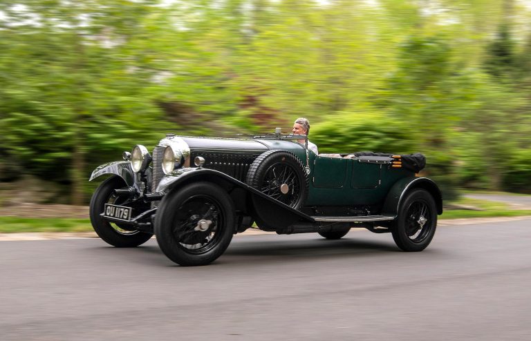 1929 Bentley 4½ -liter Tourer - Imagery courtesy of Bonhams