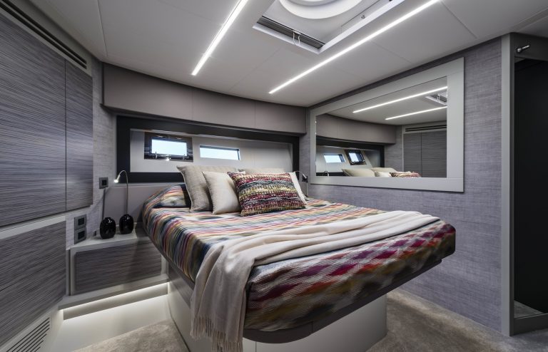 Imagery courtesy of Pershing Yachts