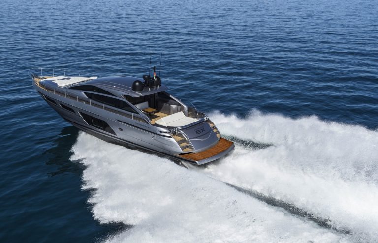 Imagery courtesy of Pershing Yachts