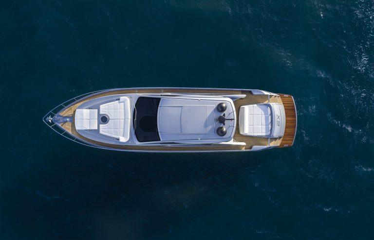 Imagery courtesy of Pershing Yachts