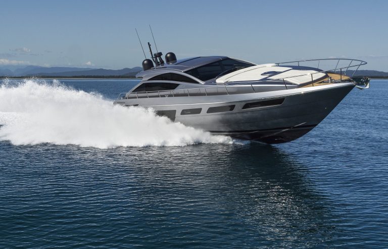 Imagery courtesy of Pershing Yachts