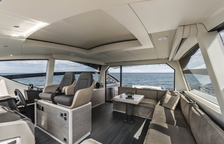 Imagery courtesy of Pershing Yachts