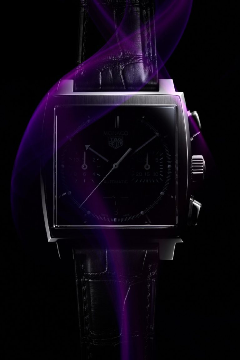 TAG Heuer Monaco Purple Edition - Imagery courtesy of TAG Heuer