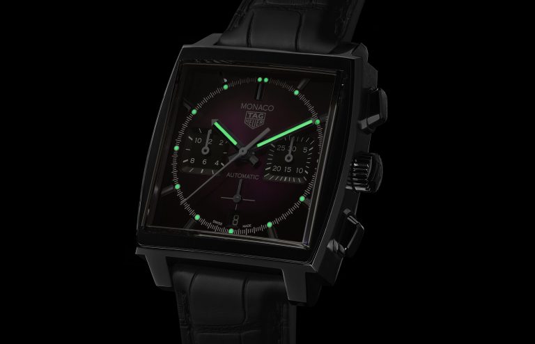 TAG Heuer Monaco Purple Edition - Imagery courtesy of TAG Heuer