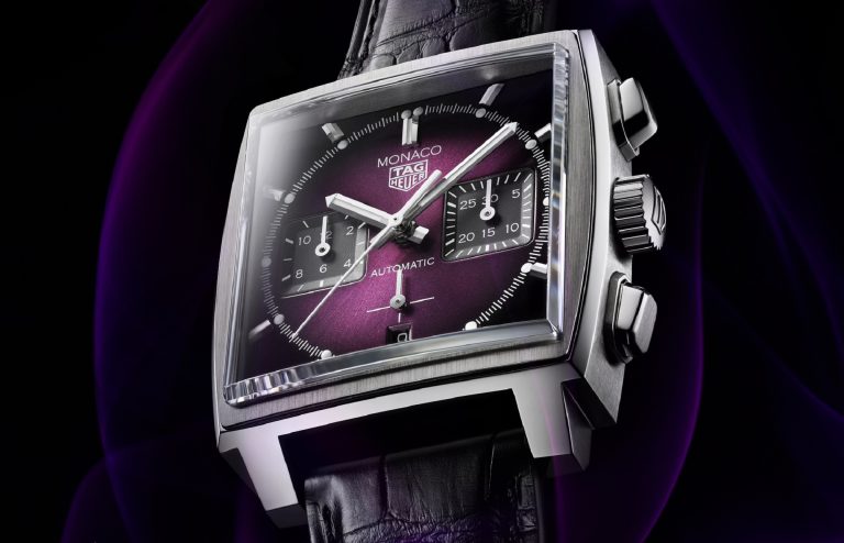 TAG Heuer Monaco Purple Edition - Imagery courtesy of TAG Heuer