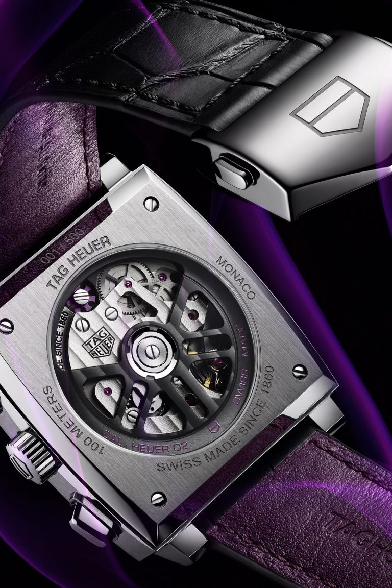 TAG Heuer Monaco Purple Edition - Imagery courtesy of TAG Heuer