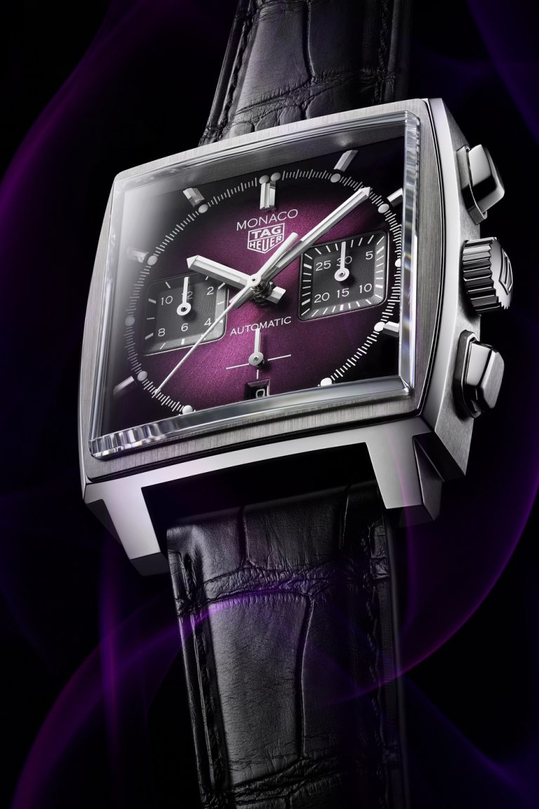 TAG Heuer Monaco Purple Edition - Imagery courtesy of TAG Heuer