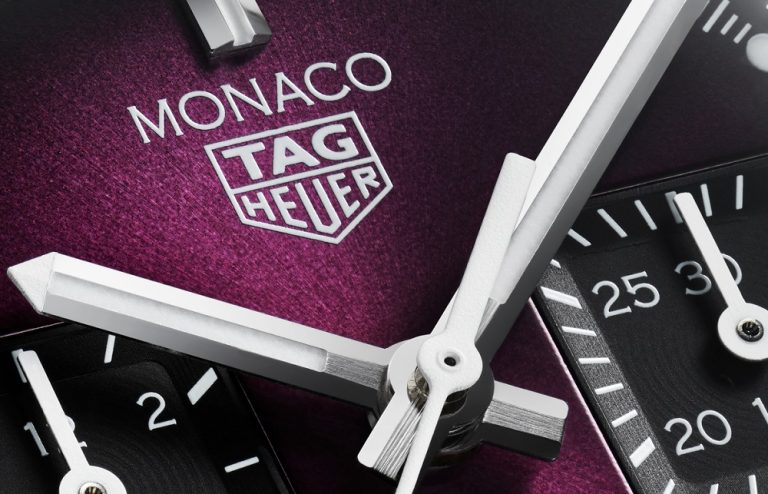 TAG Heuer Monaco Purple Edition - Imagery courtesy of TAG Heuer