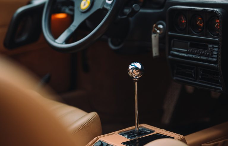 Ferrari 328 GTS interior 359 Meadow Lane "Swans Crossing Estate" - Photography courtesy of Daniel Wagner