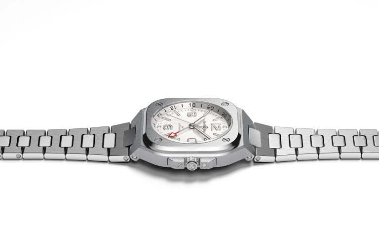 Bell & Ross BR05 GMT White with Steel Strap - Imagery courtesy of Bell & Ross