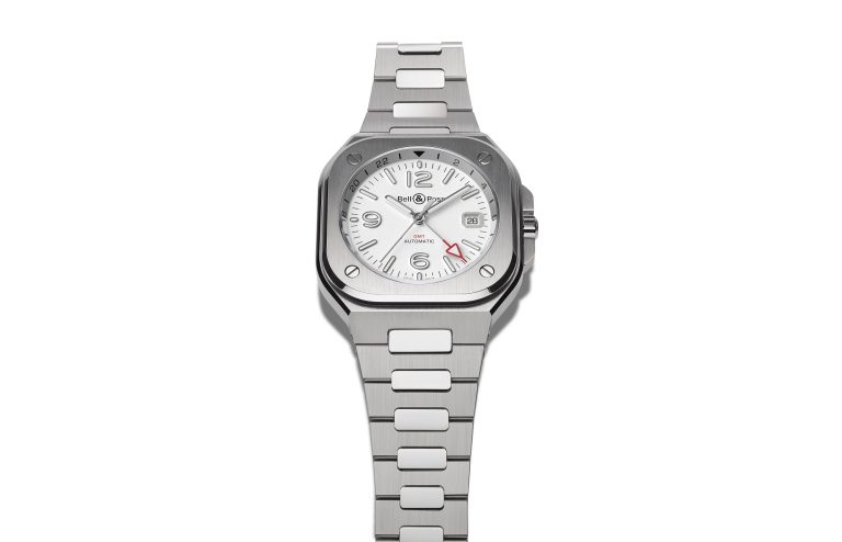 Bell & Ross BR05 GMT White with Steel Strap - Imagery courtesy of Bell & Ross