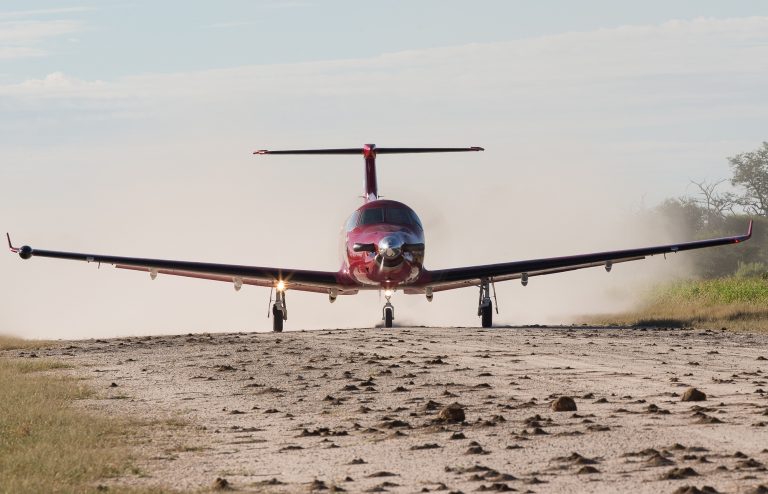 PC-12 operated by Botswana Okavango Air Rescue. Imagery courtesy of Pilatus Aircraft Ltd.