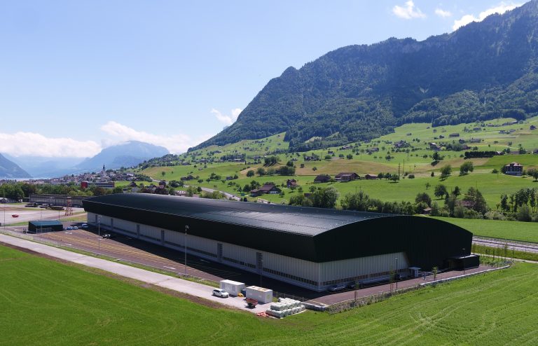 Pilatus Assembly Hall, Stans, Switzerland. Imagery courtesy of Pilatus Aircraft Ltd.