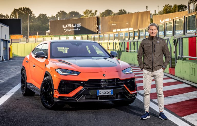 Automobili Lamborghini Stephan Winkelmann with Urus Performante - EQ 3