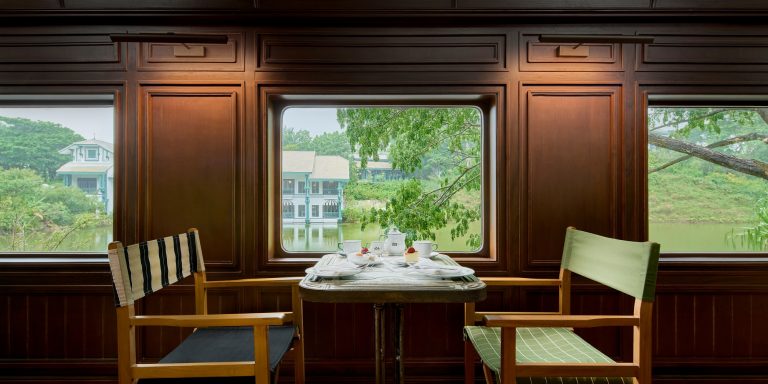Afternoon Tea in the Tea Carriage - Imagery courtesy of InterContinental Khao Yai Resort