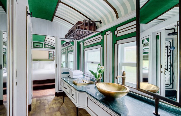 Heritage Railcar Bedroom - Imagery courtesy of InterContinental Khao Yai Resort