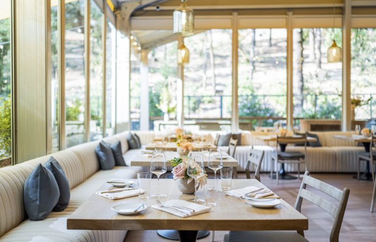 Meadowood's Forum's dining room - Imagery courtesy of Meadowood Napa