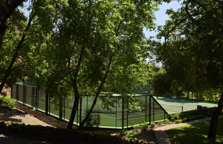 Meadowood's tennis courts - Imagery courtesy of Meadowood Napa