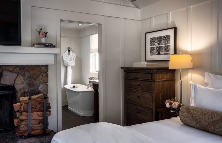 Meadowood Cottage room - Imagery courtesy of Meadowood Napa