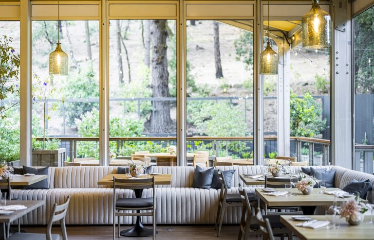 Meadowood Forum, Indoor dining room - Imagery courtesy of Meadowood Napa