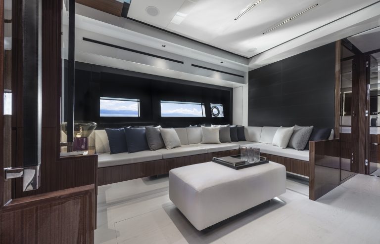 Riva 76 Bahamas salon - Imagery courtesy of Leonardo Andreoni