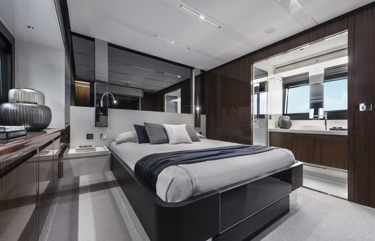 Riva 76 Bahamas owner's cabin - Imagery courtesy of Leonardo Andreoni