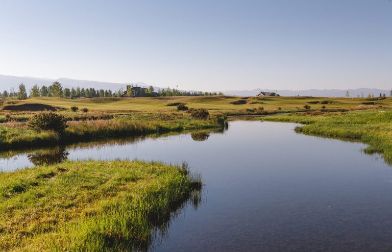 Tributary's golf course - Imagery courtesy of Tributary