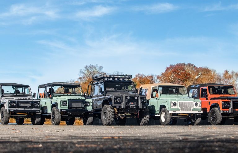 Rover Trophy Land Rover Defenders - Imagery courtesy of Rover Trophy