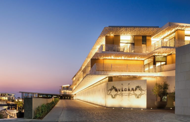 Bvlgari Dubai Resort Entrance - Imagery courtesy of Bvlgari Dubai