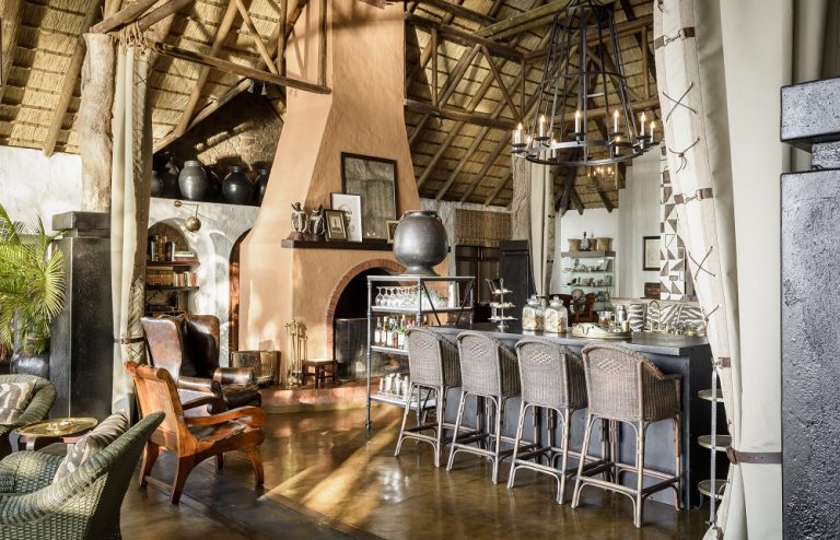 Ebony Lodge Bar at Sabi Sands Game Reserve - Imagery courtesy of Sangita Ebony Lodge