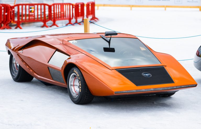 Lancia Stratos' Zero concept at ICE St. Moritz - Photography by Daniel Wagner