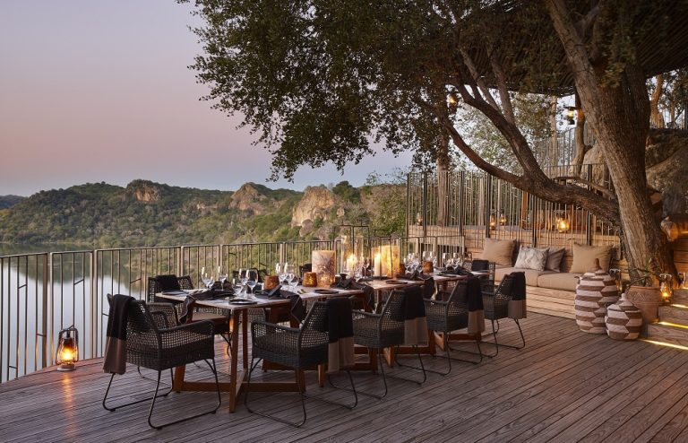 Singita Pamushana Lodge dinner table - Imagery courtesy of Singita Pamushana