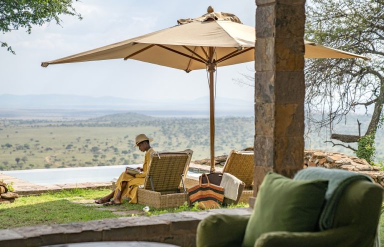 Singita Sasakwa Lodge poolside escape - Imagery courtesy of Singita Sasakwa