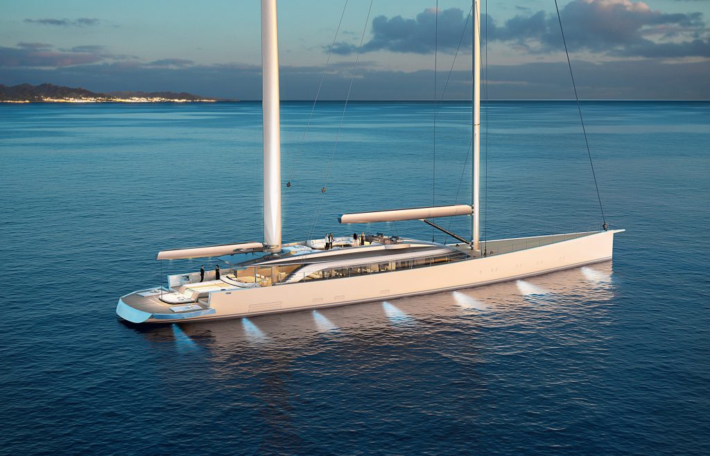 Philippe Briand’s New 60m Ketch Concept