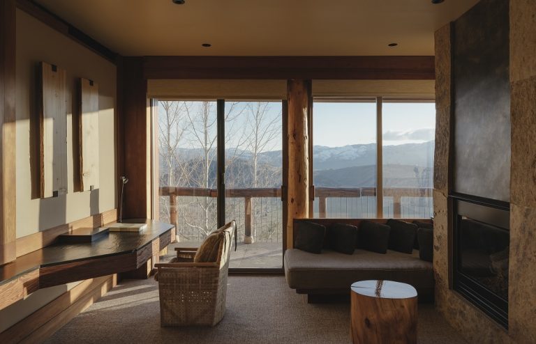 Amangani Accommodations, Grand Teton Suite - Imagery courtesy of Aman