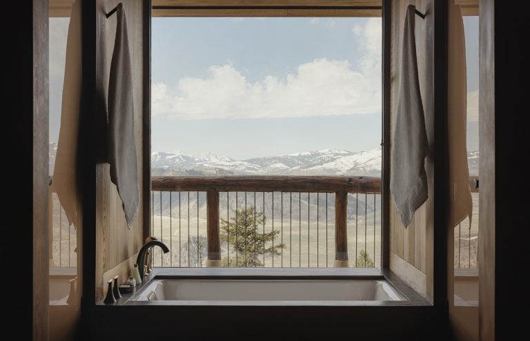 Amangani Accommodations, Grand Teton Suite - Imagery courtesy of Aman